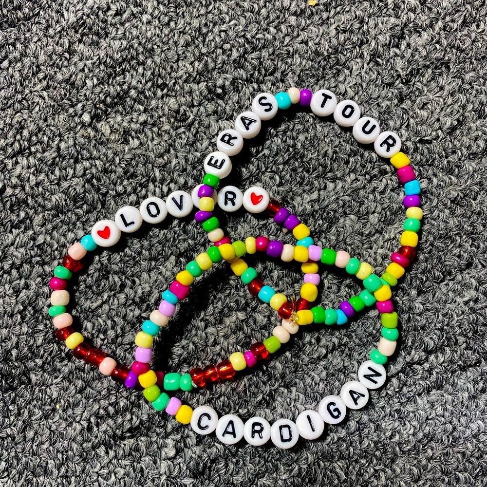 Eras Tour Taylor Swift Friendship Bracelets Set of 3 Stackable Bracelets